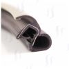 Universal pinchweld for door side bubble with grey color cover lip