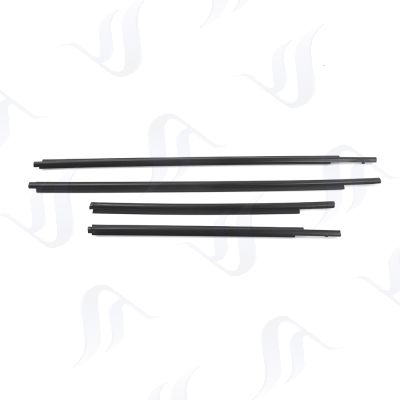 Set of 4 PCs Weatherstrip ASSY fit NISSAN Almera Latio N17 2011 Outer Belt all 4 doors