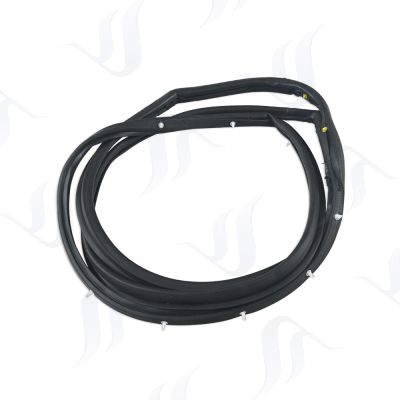 Front door rubber weatherstripping seal fit Nissan TIIDA SC11 4D Sedan /C11 Hatchback 5D FR