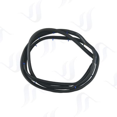 Front door rubber weatherstripping seal fit Nissan TIIDA SC11 4D Sedan /C11 Hatchback 5D FL