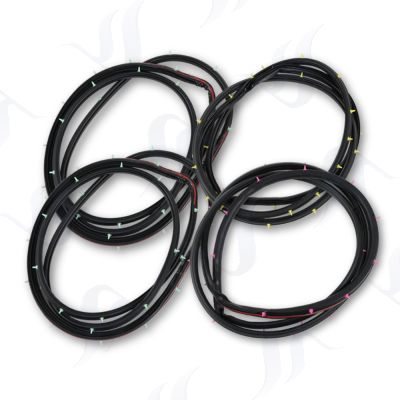 Door rubber weatherstrip set 4 PCs fit Suzuki Swift RS415 2005-2010 all 4 doors