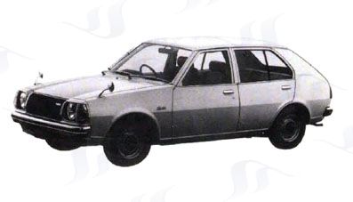 Door rubber seal Mazda 323 GL FA4 1977-1980 RR-RH