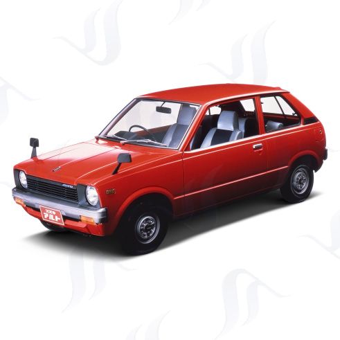 Door rubber weatherstrip seal fit SUZUKI Fronte Alto SS30 SS40 SS80 1979 3D LH fit on body side