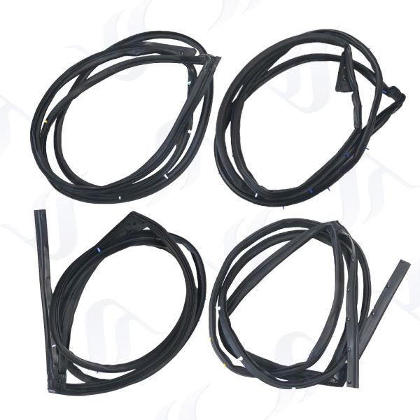 Nissan X-Trail Rouge T32 2013 set 4 Pcs door rubber weatherstrip seals 