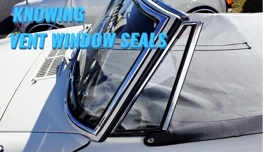 Vent window rubber seal replacement 