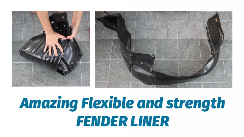 fender liner flexibility