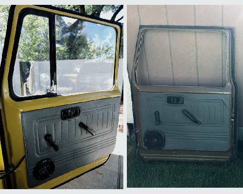 fj40 door with vent and without vent type 